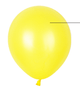 Yellow 16″ Latex Balloons (50 count)