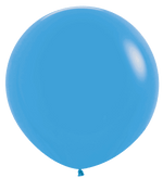 Neon Blue 24″ Latex Balloons (10 count)