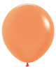 Neon Orange 18″ Latex Balloons (25 count)