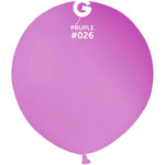 Neon Purple 19″ Latex Balloons by Gemar from Instaballoons