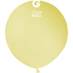Neon Yellow 19″ Latex Balloons by Gemar from Instaballoons