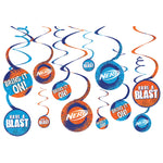 Nerf Spiral Decoration Kit by Amscan from Instaballoons
