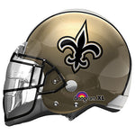 New Orleans Saints Football Helmet 21″ NFL - FootBall Balloon by Anagram from Instaballoons