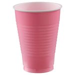 New Pink 12oz Plastic Cups by Amscan from Instaballoons