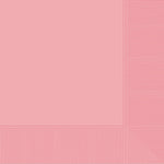 New Pink Luncheon Napkins  6.5″ x 6.5″ by Amscan from Instaballoons