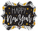 Happy New Year Marquee 18″ Balloon