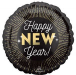 New Year Midnight Glam 18″ Foil Balloon by Anagram from Instaballoons