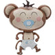 Baby Boy Monkey 41″ Foil Balloon