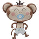 Baby Boy Monkey 41″ Foil Balloon