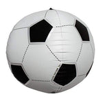 Globo de aluminio con esfera de balón de fútbol de 17"