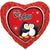 Northstar Mylar & Foil 18" Te Amo Penguins Foil Balloons