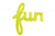 Northstar Mylar & Foil 43" Clear Lime Green Air Fill Fun Script Foil Balloons