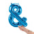 Northstar Mylar & Foil Ampersand Blue 16″ Balloon