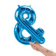 Ampersand Blue 16″ Balloon