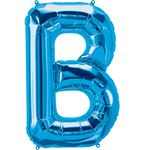 Northstar Mylar & Foil Blue Letter B 34" Balloon