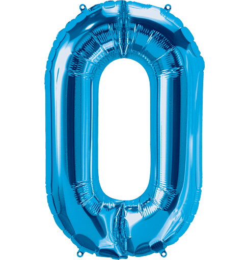 Verlating geluk ondernemer Blue Letter O 34" Balloon – instaballoons Wholesale