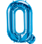 Northstar Mylar & Foil Blue Letter Q 34" Balloon
