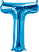 Blue Letter T 16" Balloon