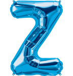 Blue Letter Z 34" Balloon