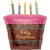 Northstar Mylar & Foil Feliz Cumpleaños Cake with Candles 31″ Balloon