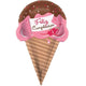 Feliz Cumpleaños Ice Cream Cone 37″ Balloon