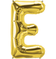 Gold Letter E 34" Balloon