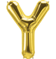 Gold Letter Y 34" Balloon