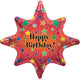 Happy Birthday Burst 24″ Balloon