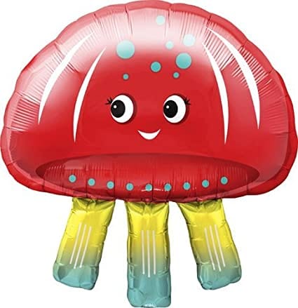 Jelly Fish SuperShape 27″ Balloon – instaballoons Wholesale