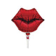 Kissy Lips (self-sealing) Cup & Stick included 14″ Balloon