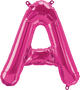 Magenta Letter A 16" Balloon