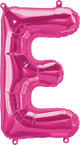 Magenta Letter E 16" Balloon