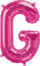 Magenta Letter G 16" Balloon