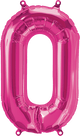 Magenta Letter O 16" Balloon