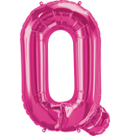 Magenta Letter Q 34" Balloon