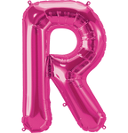 Magenta Letter R 34" Balloon