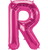 Magenta Letter R 34" Balloon