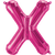 Magenta Letter X 16" Balloon