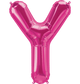 Magenta Letter Y 34" Balloon