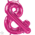 Northstar Mylar & Foil Pink Ampersand & 16″ Balloon