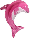Northstar Mylar & Foil Pink Dolphin 31″ Balloon