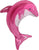 Northstar Mylar & Foil Pink Dolphin 31″ Balloon