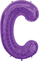 Purple Letter C 34″ Balloon