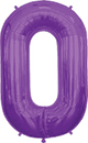 Purple Letter O 34″ Balloon