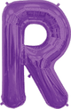 Purple Letter R 34″ Balloon
