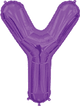 Purple Letter Y 34″ Balloon