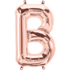 Rose Gold Letter B 16" Balloon