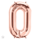 Rose Gold Letter O 34" Balloon