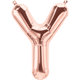 Rose Gold Letter Y 16" Balloon