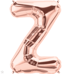 Northstar Mylar & Foil Rose Gold Letter Z 34" Balloon